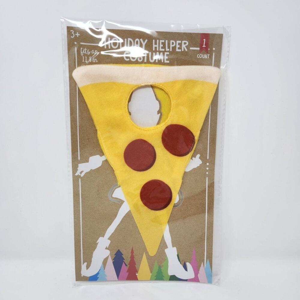 Holiday Elf Pizza Costume (Brown Package)